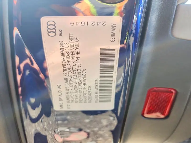 2021 AUDI A5 PREMIUM 40  
