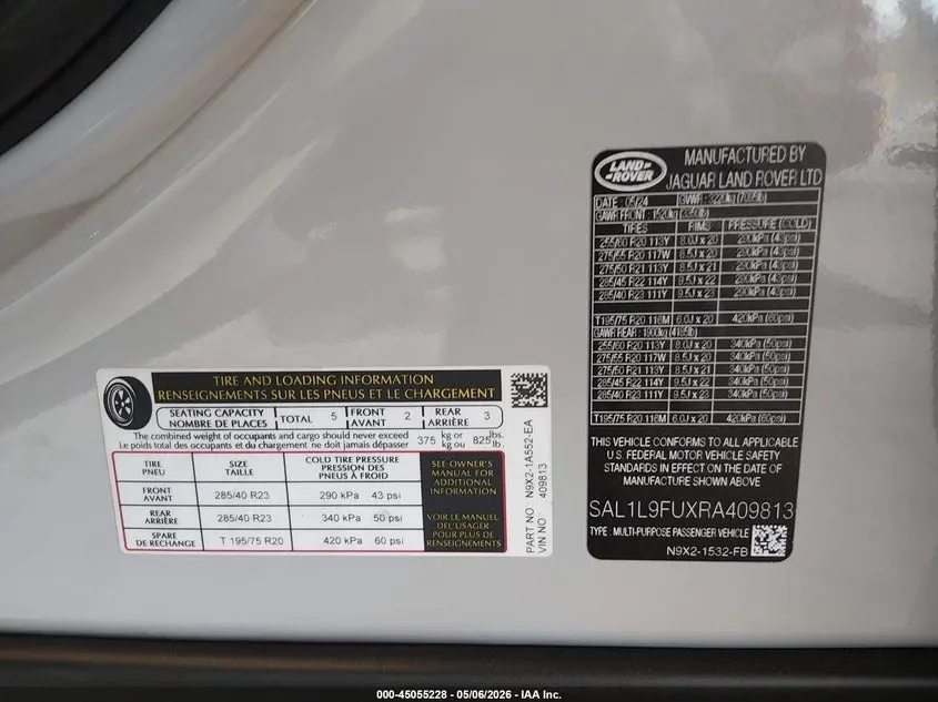 2024 LAND ROVER RANGE ROVER SPORT DYNAMIC SE