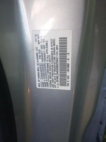 2013 HONDA ODYSSEY EXL  