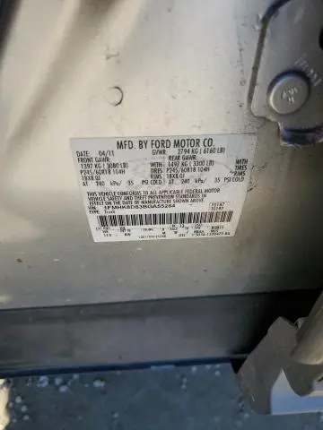 2011 FORD EXPLORER XLT  