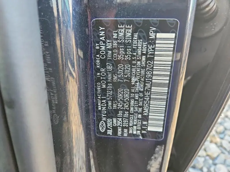 2021 HYUNDAI PALISADE LIMITED  