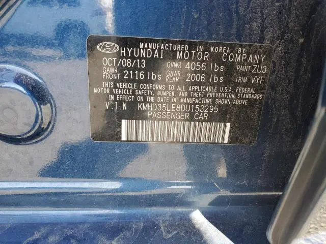 2013 HYUNDAI ELANTRA GT   