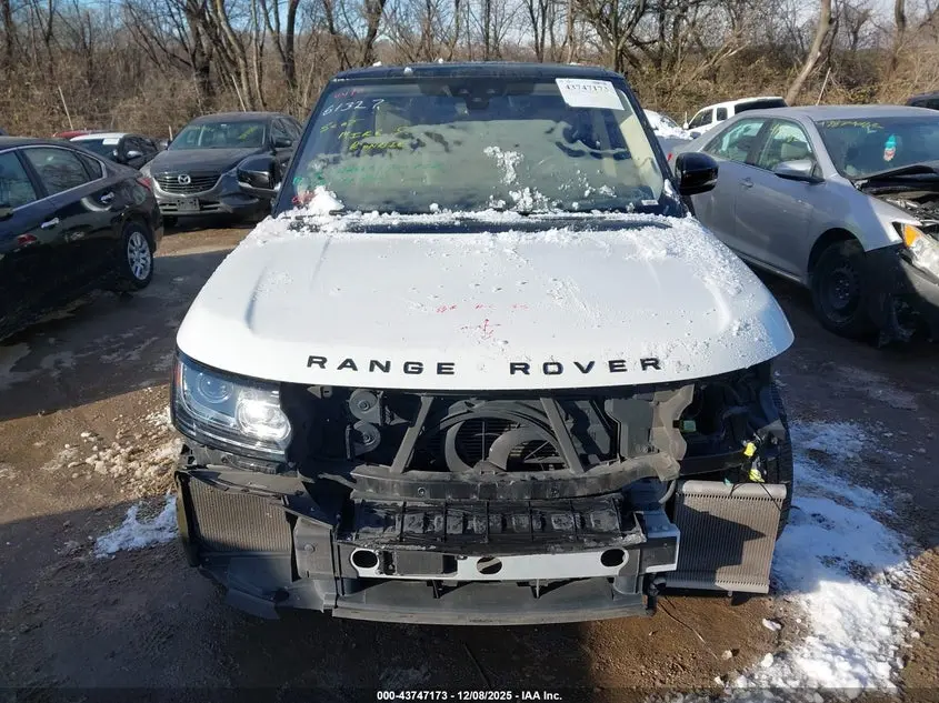 2017 LAND ROVER RANGE ROVER 5.0L V8 SUPERCHARGED