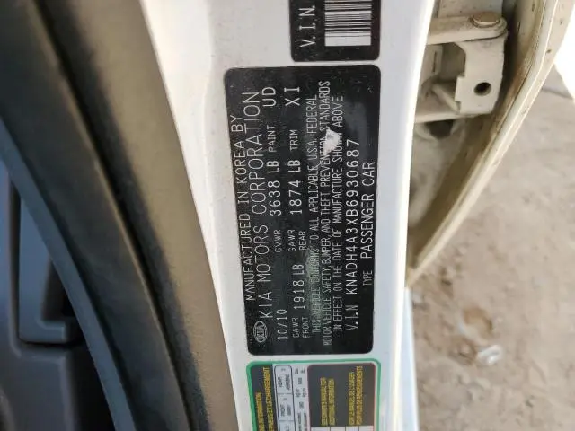 2011 KIA RIO BASE