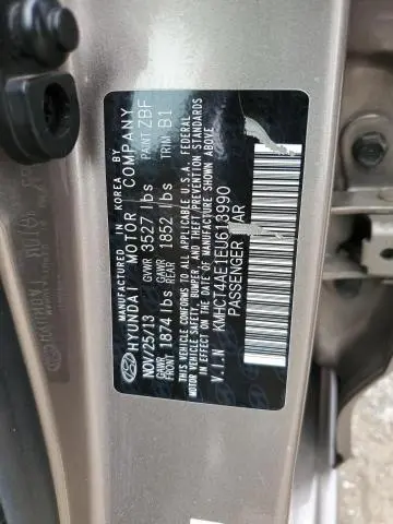 2014 HYUNDAI ACCENT GLS  