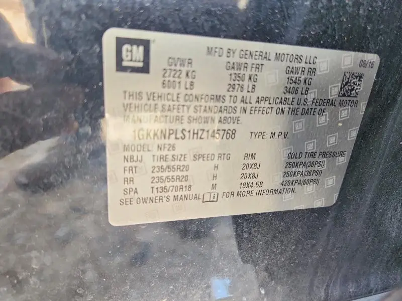 2017 GMC ACADIA DENALI  