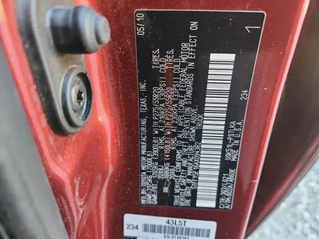 2010 TOYOTA TUNDRA CREWMAX LIMITED  