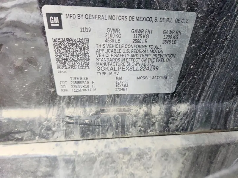 2020 GMC TERRAIN SLT  