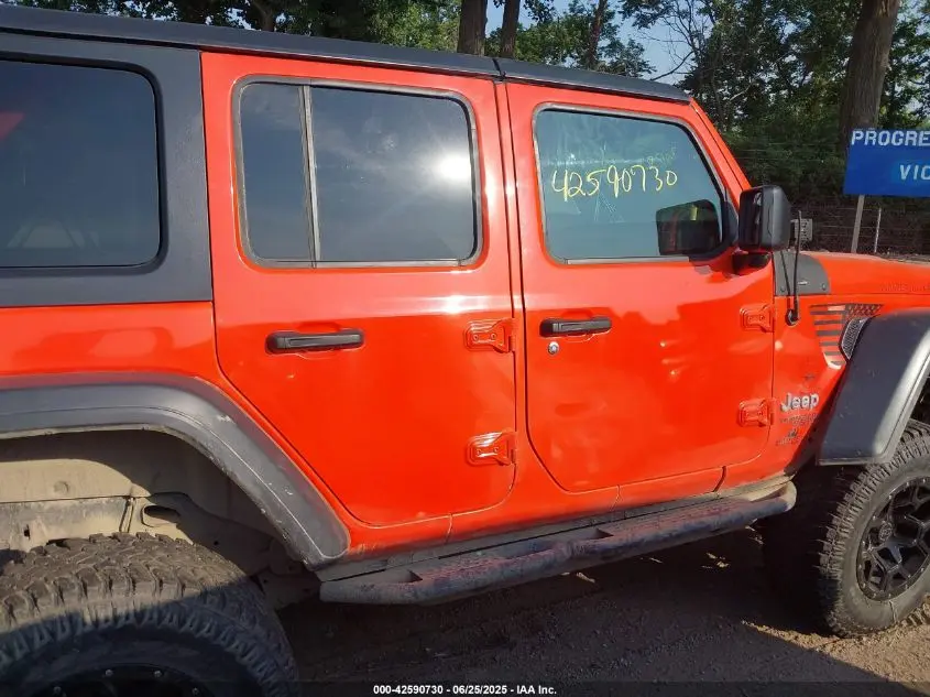 2018 JEEP WRANGLER UNLIMITED SPORT S 4X4