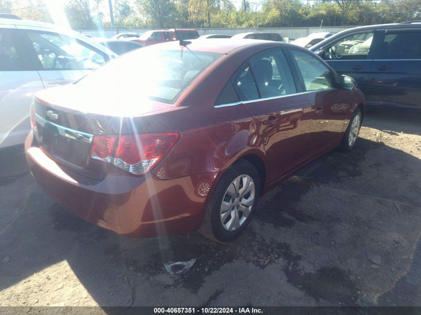 2012 CHEVROLET CRUZE LS