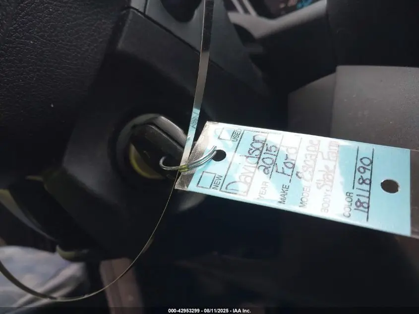 2015 FORD ESCAPE S