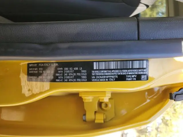 2023 JEEP RENEGADE LATITUDE  