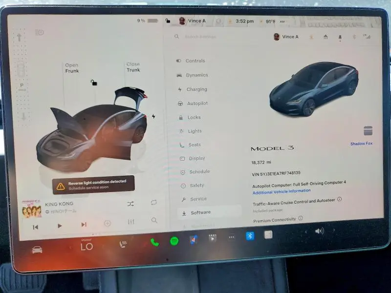 2024 TESLA MODEL 3   