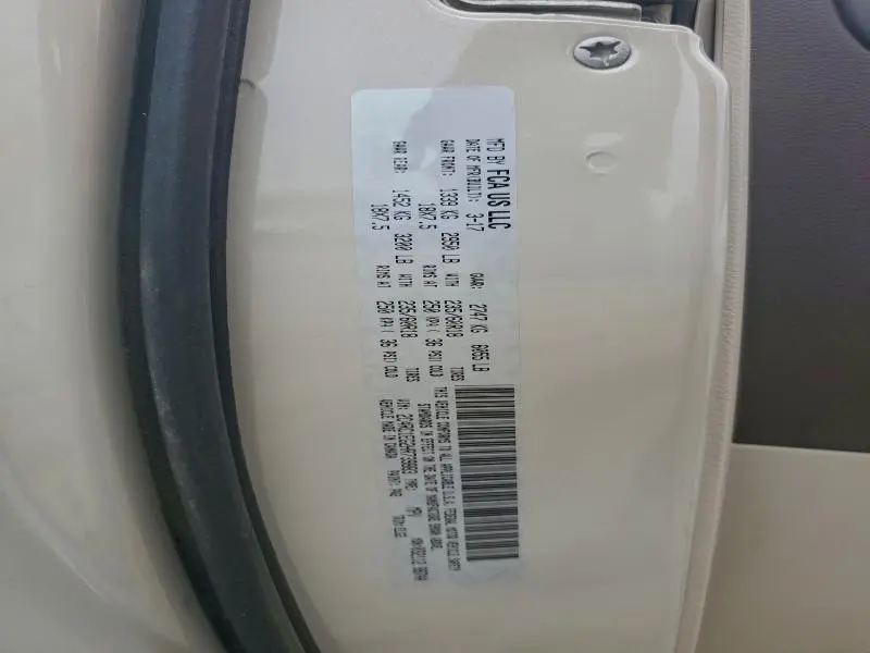 2017 CHRYSLER PACIFICA TOURING L PLUS  