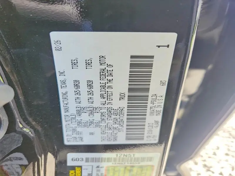 2026 TOYOTA TUNDRA CREWMAX LIMITED  