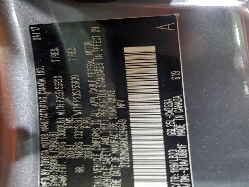 2017 LEXUS RX 350 BASE  