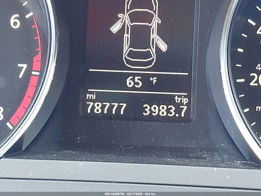 2017 VOLKSWAGEN JETTA 1.4T SE