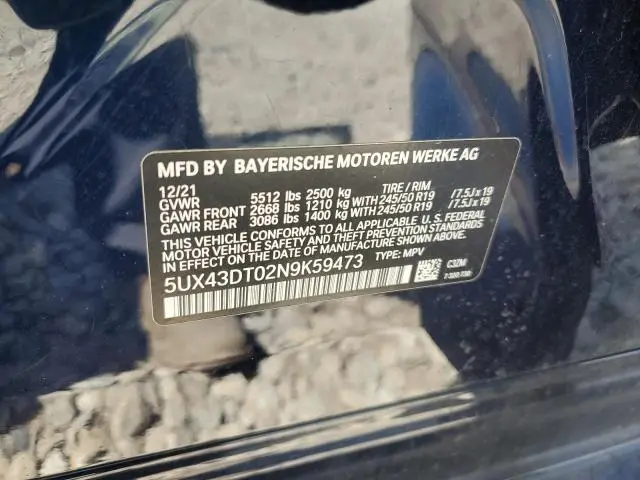 2022 BMW X4 M40I  