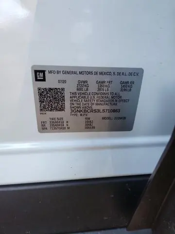 2020 CHEVROLET BLAZER 2LT  