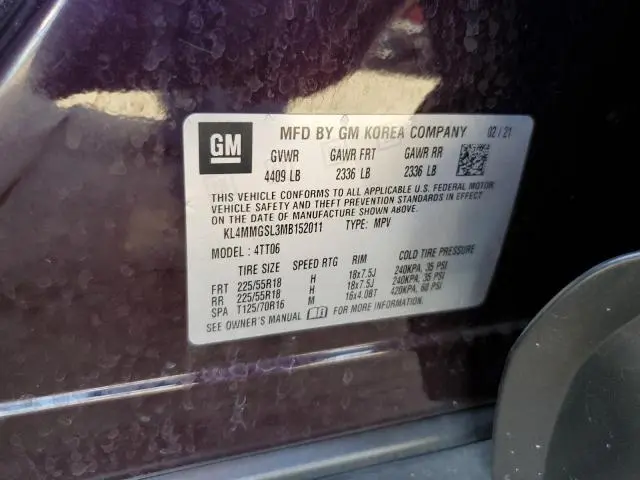 2021 BUICK ENCORE GX ESSENCE  