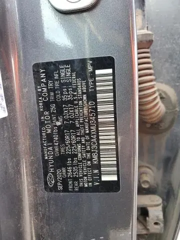 2021 HYUNDAI TUCSON LIMITED  