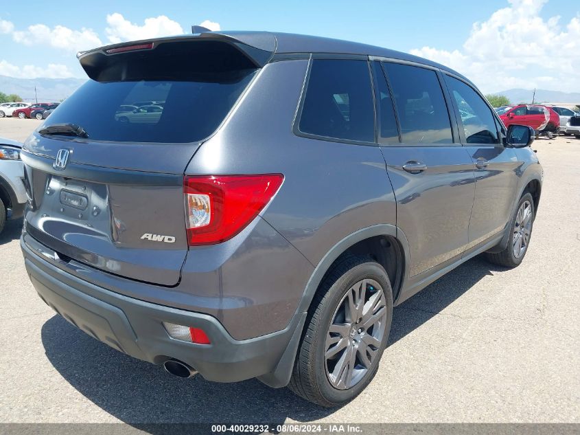 2021 HONDA PASSPORT AWD EX-L