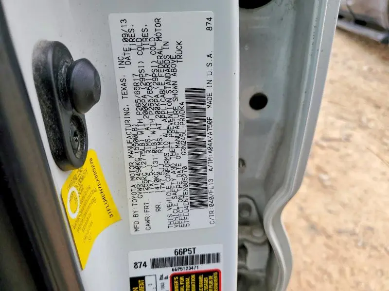 2014 TOYOTA TACOMA V6  