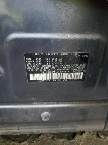 2015 SUBARU LEGACY 2.5I PREMIUM  