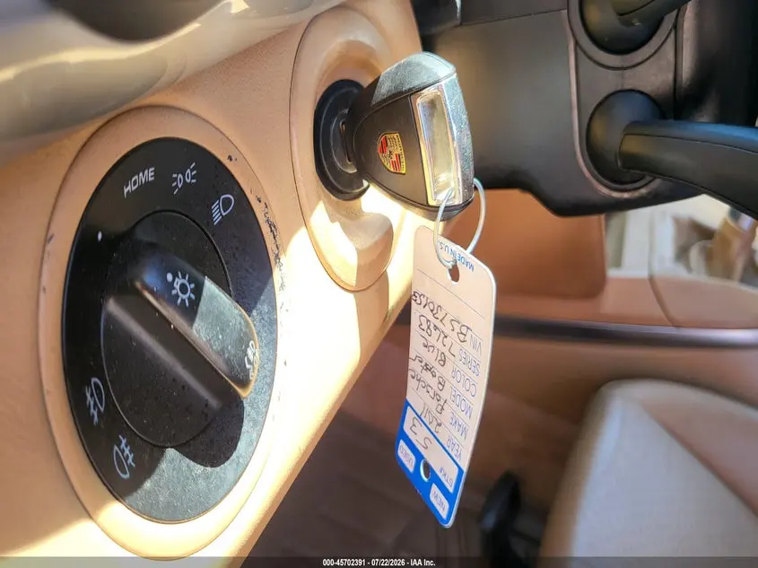 2011 PORSCHE BOXSTER S