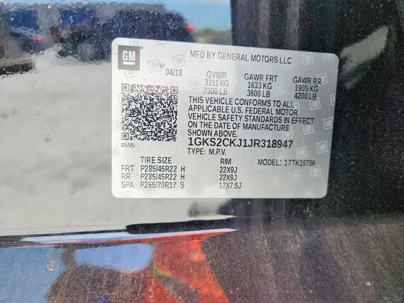 2018 GMC YUKON DENALI  
