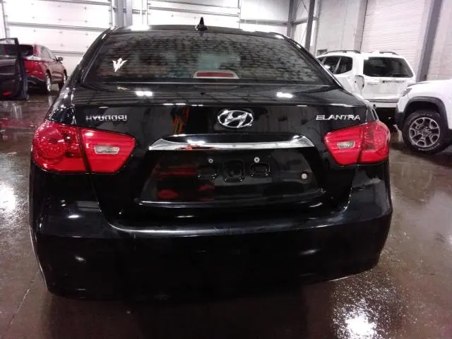 2010 HYUNDAI ELANTRA BLUE  