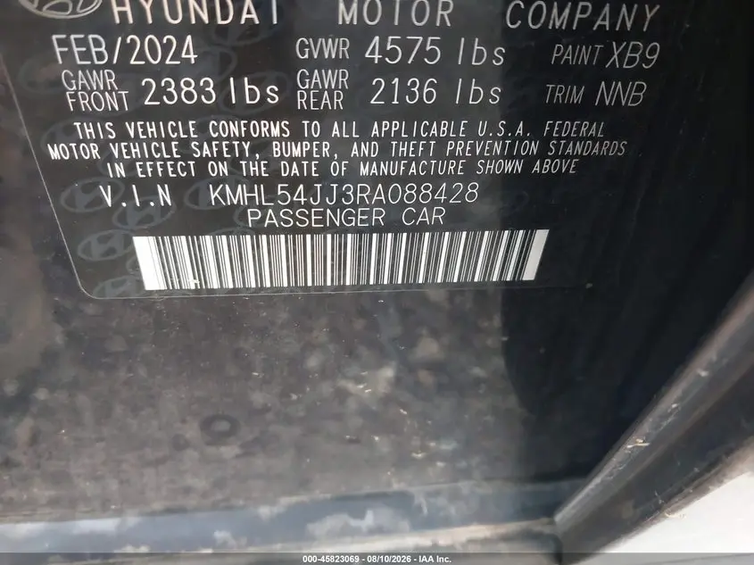 2024 HYUNDAI SONATA HYBRID LIMITED