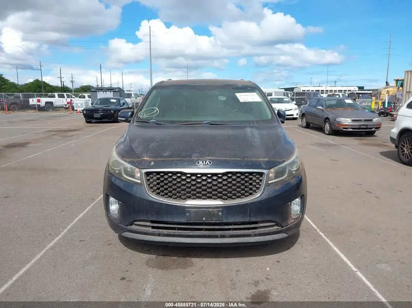 2016 KIA SEDONA SX