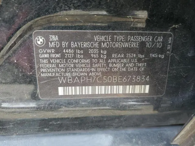 2011 BMW 328 I