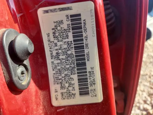 2013 TOYOTA COROLLA LE  