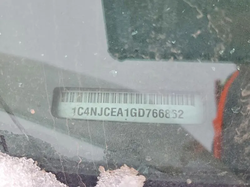 2016 JEEP COMPASS LATITUDE  