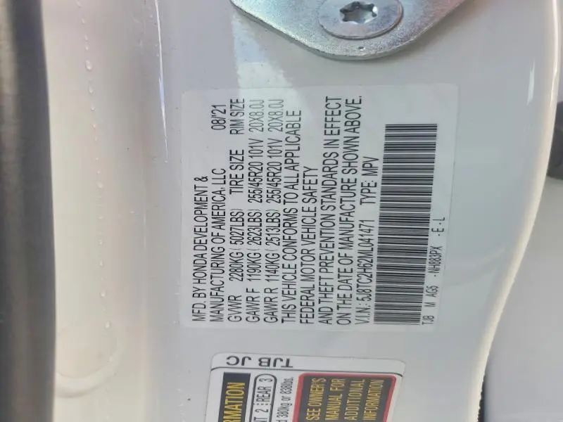 2021 ACURA RDX A-SPEC  
