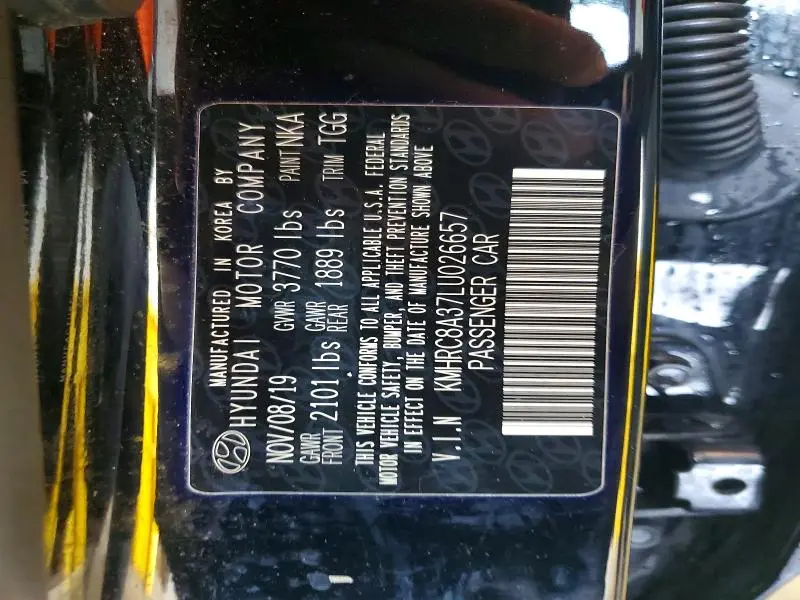 2020 HYUNDAI VENUE SEL  