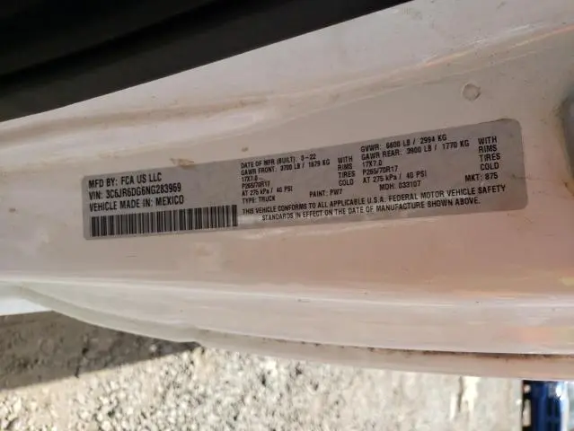 2022 RAM 1500 CLASSIC TRADESMAN  