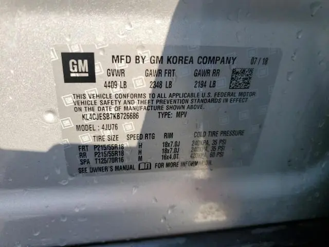2019 BUICK ENCORE PREFERRED  