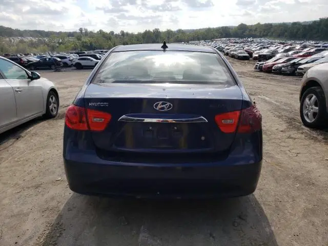 2010 HYUNDAI ELANTRA BLUE  