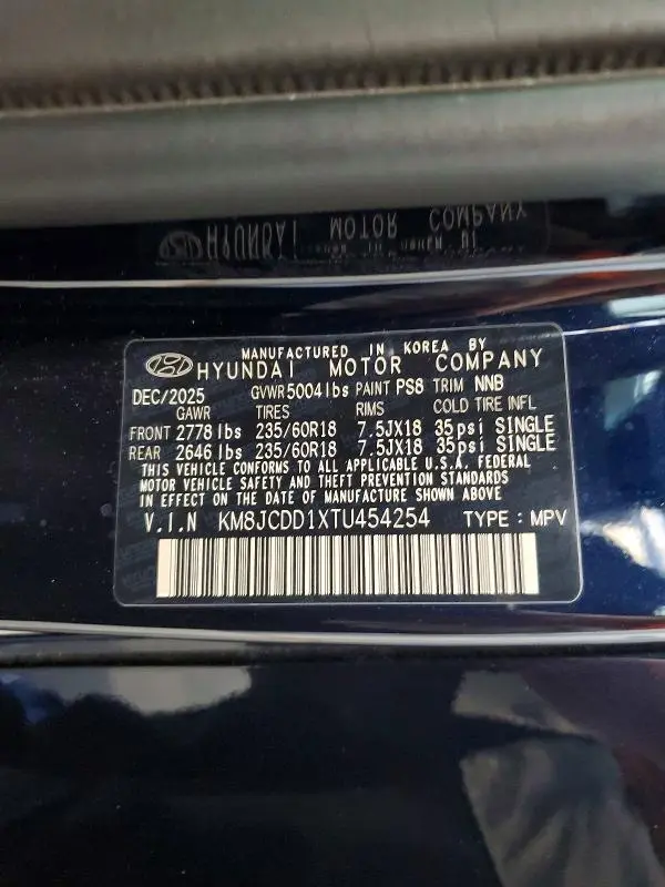 2026 HYUNDAI TUCSON SEL CONVENIENCE  