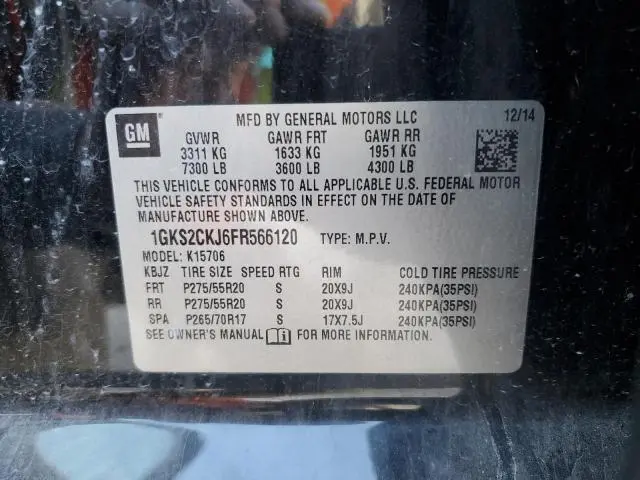 2015 GMC YUKON DENALI  