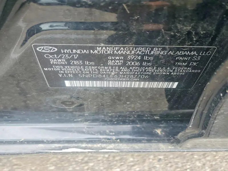 2018 HYUNDAI ELANTRA VALUE EDITION  