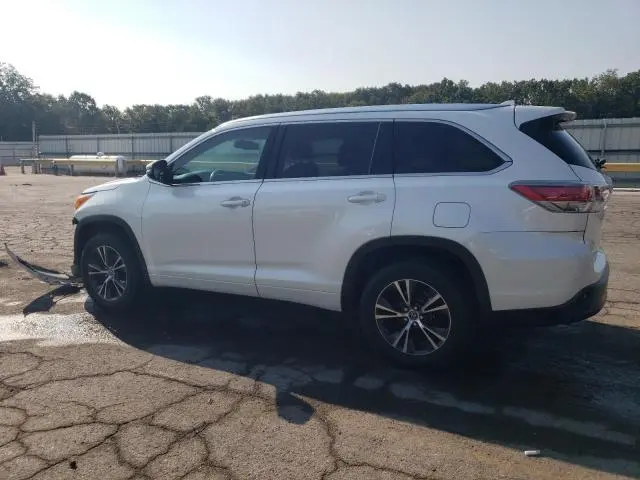2016 TOYOTA HIGHLANDER XLE  