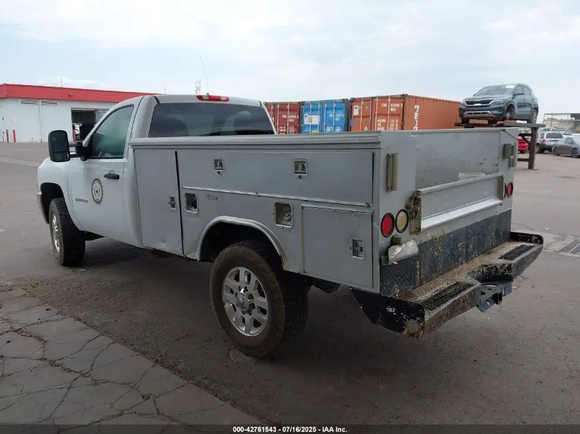 2012 CHEVROLET SILVERADO 2500HD WORK TRUCK