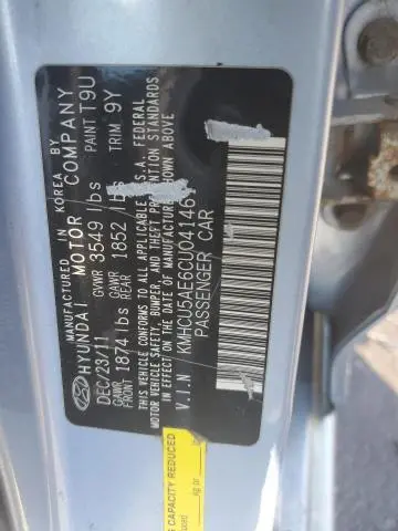 2012 HYUNDAI ACCENT GLS  