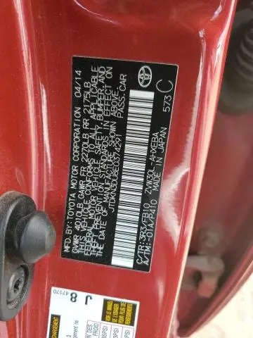2014 TOYOTA PRIUS   