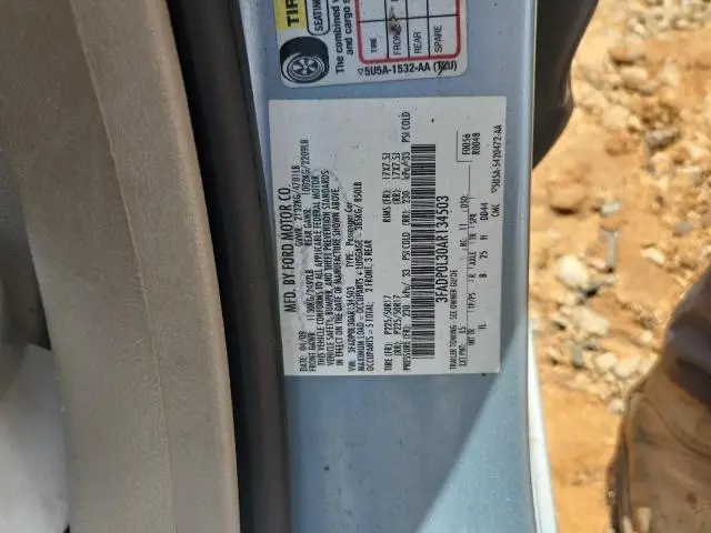 2010 FORD FUSION HYBRID  