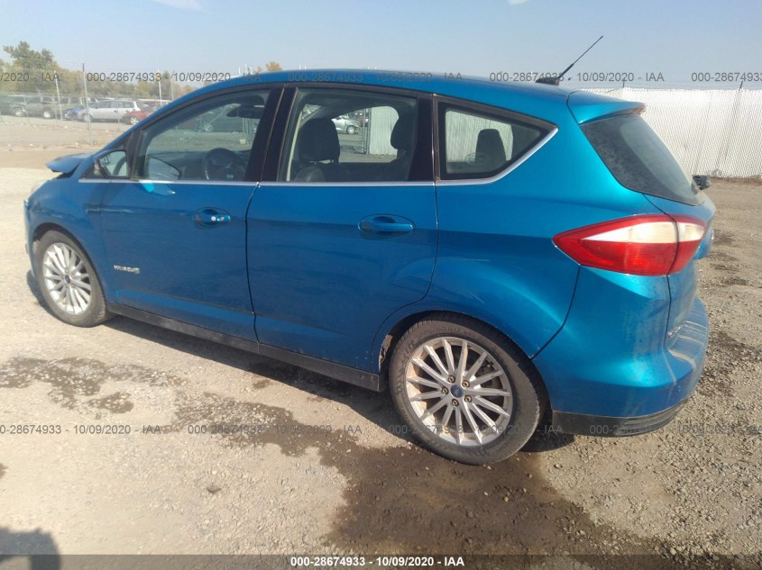 13 Ford C Max Hybrid Sel Vin 1fadp5bu3dl Automotousa